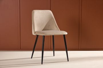 Venture Design Set jedilnih stolov Night 56x49x83 cm bež