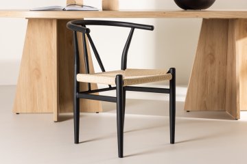 Venture Design Jedilni stol 58x55x72 cm črne barve