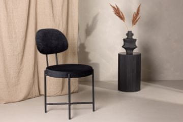 Venture Design Jedilni stol Stella 60x50x89 cm črne barve