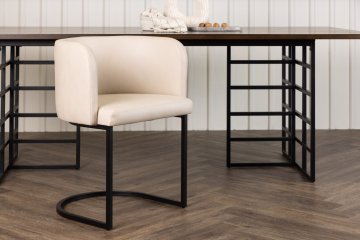 Venture Design Jedilni stol Simrishamn 60x58x75 cm bež