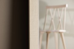 Venture Design Ogledalo Memphis 60x193x3 cm Belo