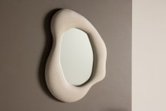 Venture Design Ogledalo Louisville 8x70x49 cm Bež