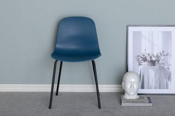 Venture Design Komplet 2 jedilnih stolov Arctic 48x49x82 cm, modra