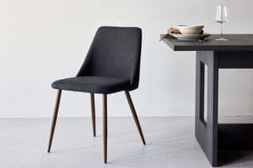 Venture Design Jedilni stol Night 56x83x48 cm črne barve