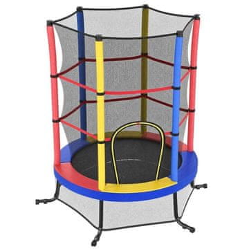 Songmics Otroški trampolin 174 cm z varnostno mrežo