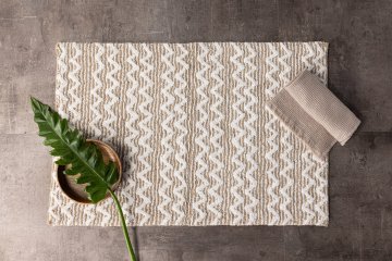 Venture Design Kopalniška preproga Philippa 60x90 cm pesek