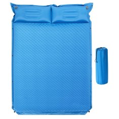 Costway Samodejno napihljiva kamping blazina za 2 osebi 186x130x4 cm