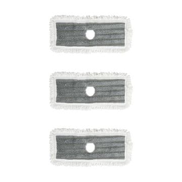 Costway Komplet nadomestnih glav za mop, 6-delni, 35x16 cm, siva
