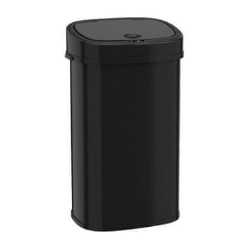 Costway Samodejni koš za smeti 58L črn