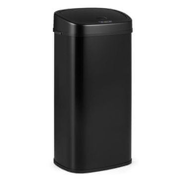 Costway Samodejni koš za smeti 68L črn