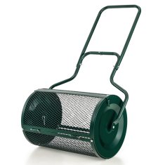 Costway Razpršilnik šote 24-palčni zelen