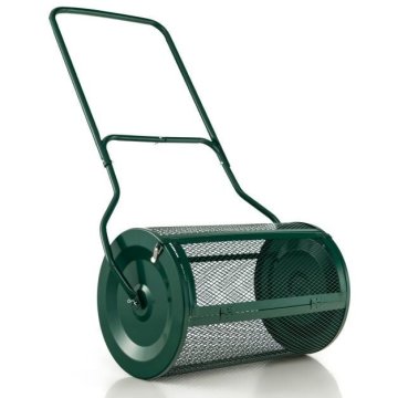 Costway Razpršilnik komposta 27 palcev, zelen