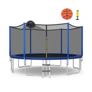 Costway Zunanji rekreacijski trampolin 12 ft z zaščitno mrežo