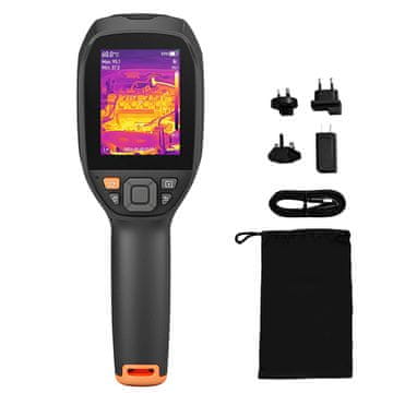 VEVOR Termovizijska kamera SC240M PRO 512x384 3.45-palčni LCD -20°C do 550°C