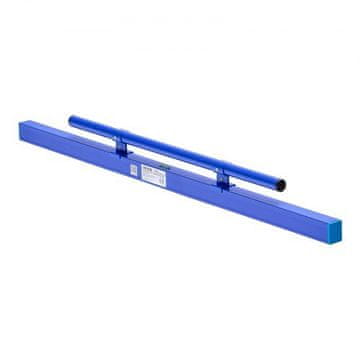 VEVOR Betonska gladilka 1200 mm aluminij z vgrajenim mehurčkastim nivojem modra