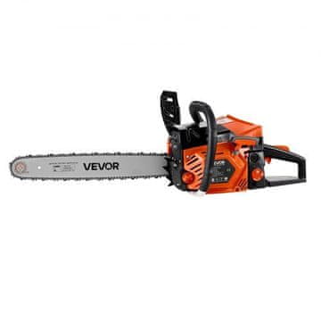 VEVOR Bencinska motorna žaga 457.2 mm 52CC 2kW dvotaktni motor