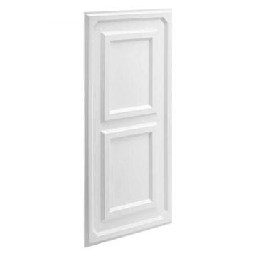 VEVOR PVC stropne plošče 605x1215 mm, 12 kosov, bele, 3D tekstura