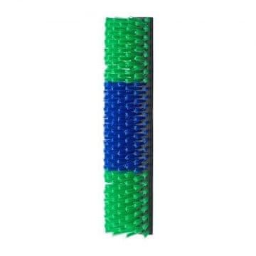 VEVOR Krtača za praskanje živine 430x190 mm zelena za nego