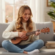 Costway Soprano ukulele 21 palcev