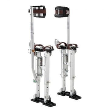 VEVOR Suhozidni hodulji 409-613 mm nastavljivi, nosilnost 103 kg, srebrni