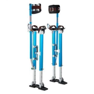 VEVOR Nastavljive gipsarske hodulje 615-1023 mm, nosilnost 103 kg, modre