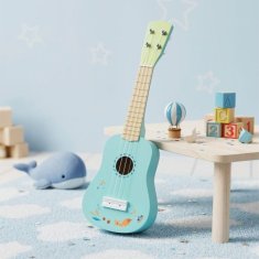 Costway Ukulele 21 palcev za otroke z ohišjem iz basswooda