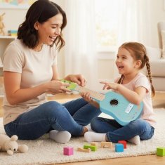 Costway Ukulele 21 palcev za otroke z ohišjem iz basswooda