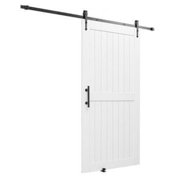 VEVOR Drsna vrata hleva 1067x2134 mm bela