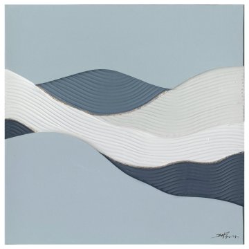 Homestar Oljna slika 100x100 cm abstraktno morje
