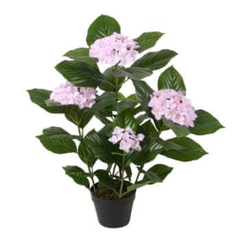 Homestar Umetna rastlina WIND HYDRANGERA H80cm, roza