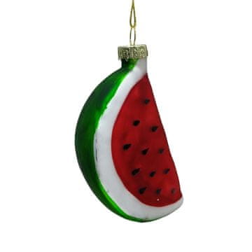 Homestar Božični okrasek JOY LUBENICA 9,5 cm steklo