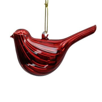 Homestar Božični okrasek JOY BIDRY rdeč 11 cm