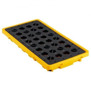 VEVOR Palična posoda za zadrževanje razlitij 1316x680x150 mm rumena