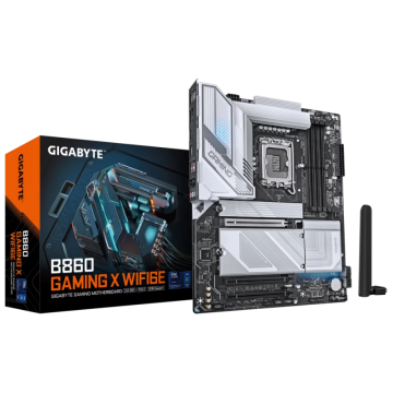 Gigabyte B860 GAMING X WIFI6E, DDR5, SATA3, USB4, DP, WiFi 6E, LGA1851 ATX