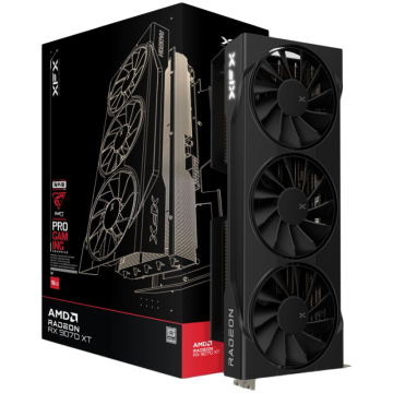 XFX Swift AMD Radeon RX 9070 XT Triple Fan Gaming Edition 16GB GDDR6 grafična kartica