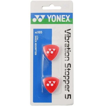 Yonex AC 165 vibrastop rdeča embalaža 1 par