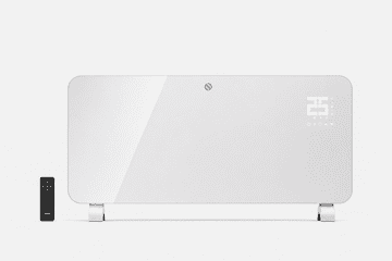 VonHaus Wi-Fi stenski konvektorski grelnik z nogicami bel 2000 W