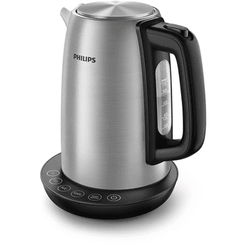 shumee Philips | Grelnik vode | HD9359/90 | Električni | 2200 W | 1,7 l | Nerjaveče jeklo/plastika | 360° vrtljivo podnožje | Siva