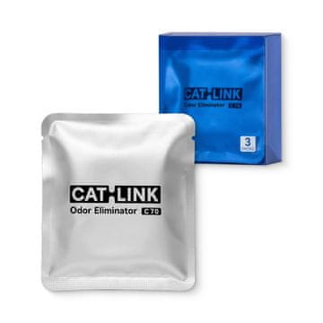 CATLINK C70 deodorant za mačja stranišča C70, 3 kosi
