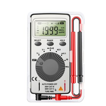 KJB Žepni digitalni multimeter s prozornim podpornim ohišjem