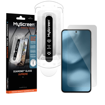 MyScreen Protector Diamond Glass Supreme za Apple iPhone 18 Pro zaščitno steklo, aplikator, 9H+ - Full cover