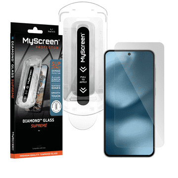 MyScreen Protector Diamond Glass Supreme za Samsung Galaxy S26 Ultra 5G zaščitno steklo, aplikator, 9H+ - Full cover