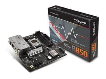 slomart Sapphire PULSE B850M WIFI matična plošča mATX, AMD B850, DDR5, AM5