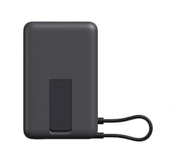 slomart XIAOMI PowerBank Magnetic 10000 mAh s stojalom - siv