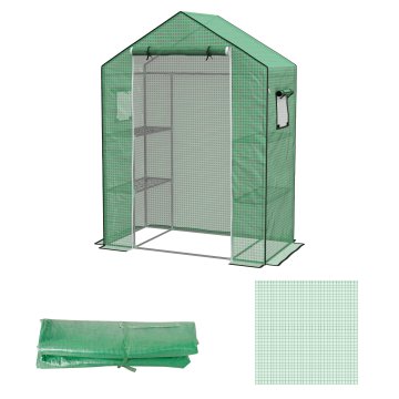 Homestar Zamenjava kritine za rastlinjak 140x73x190 cm zelena