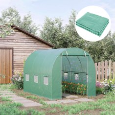 Homestar Zamenjava kritine za rastlinjak 300x200x200 cm zelena