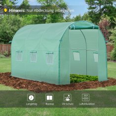 Homestar Zamenjava kritine za rastlinjak 300x200x200 cm zelena