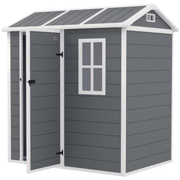 Homestar Vrtna uta 186x130x199 cm siva