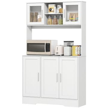 Homestar Kuhinjski kabinet, bife kabinet, 108x35x180 cm, bel