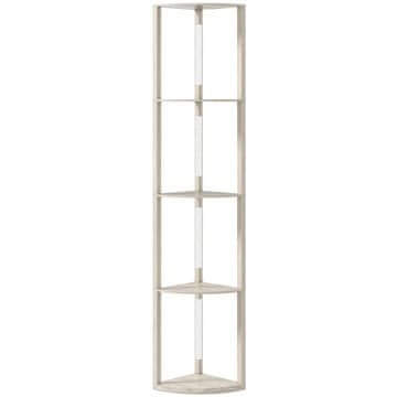 Homestar Stojalka z policami 41x30x164 cm hrast
